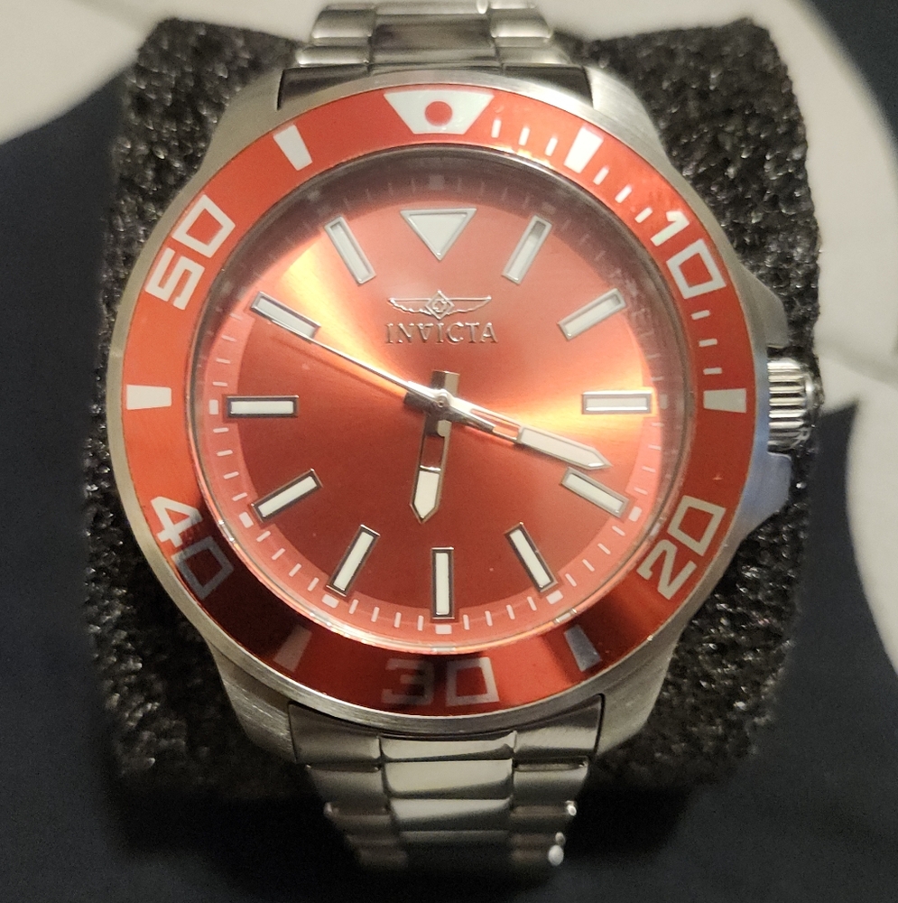 Invicta Men's Red Pro Diver Watch